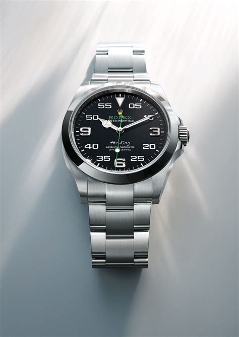 rolex air king produktion eingestellt|rolex air king triangle.